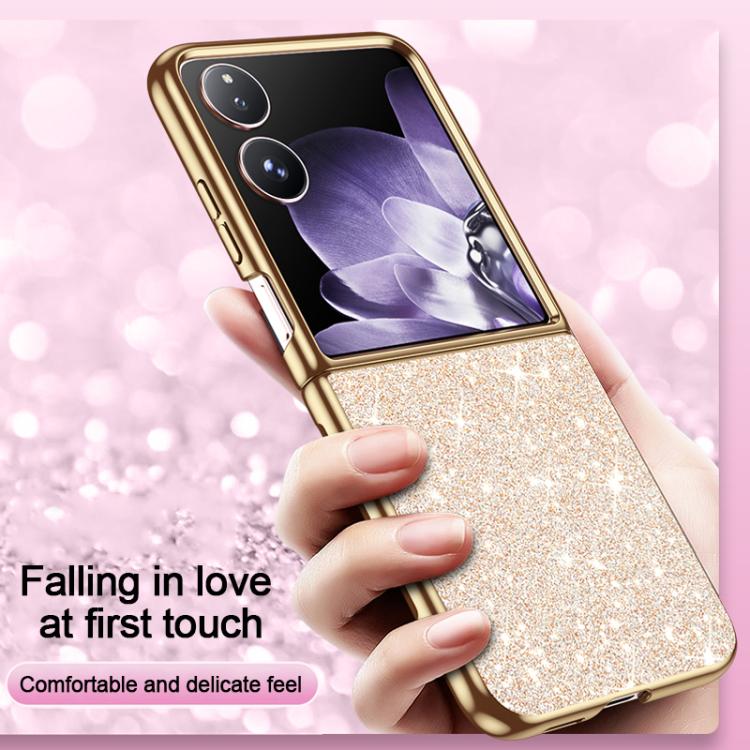 For Xiaomi Mix Flip Electroplate Glittery Shockproof Phone Case