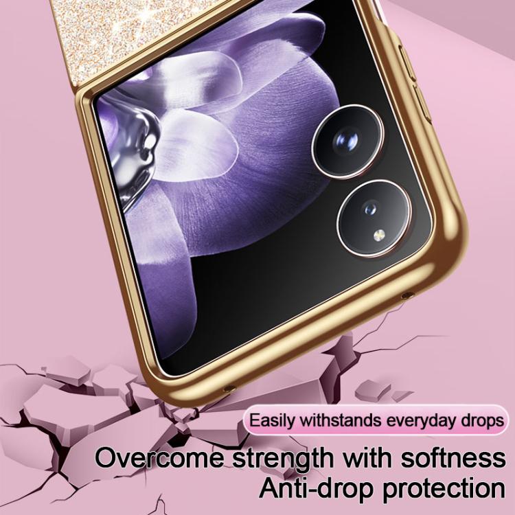 For Xiaomi Mix Flip Electroplate Glittery Shockproof Phone Case