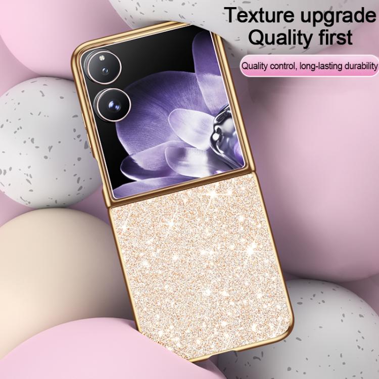 For Xiaomi Mix Flip 2 Electroplate Glittery Shockproof Phone Case