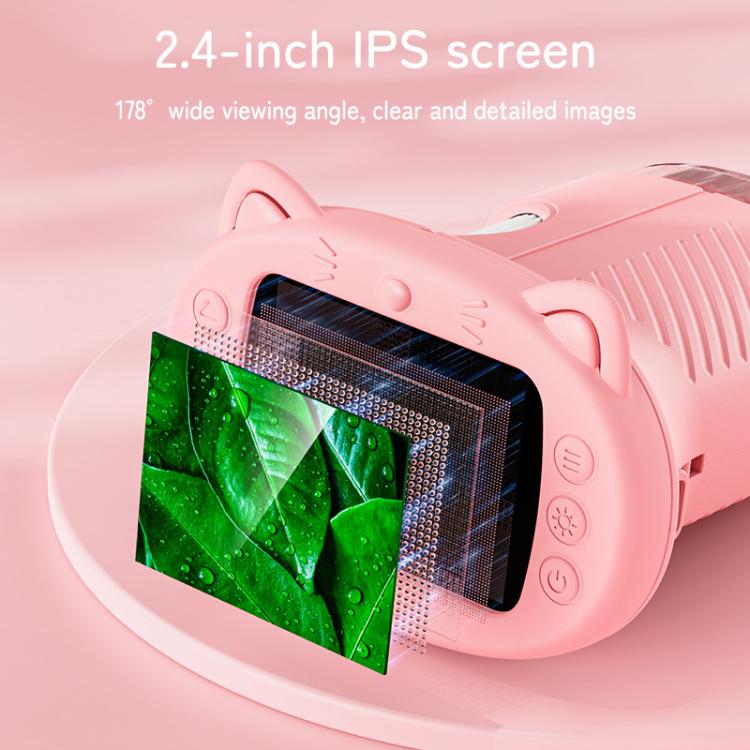 2.4 inch Screen Handheld Children Insect Observation Microscope