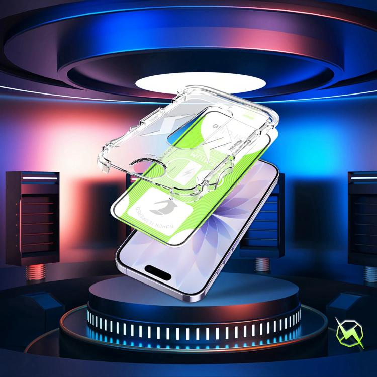 For iPhone 17 10pcs 5D Curved Easy Install Dust-proof Box HD Tempered Glass Film with Lens Film
