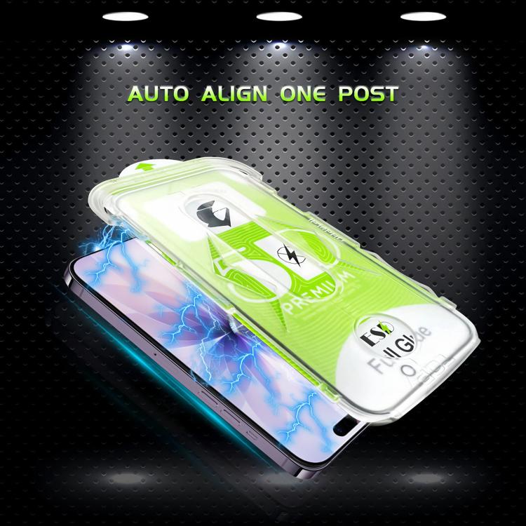 For iPhone 17 10pcs 5D Curved Easy Install Dust-proof Box HD Tempered Glass Film with Lens Film