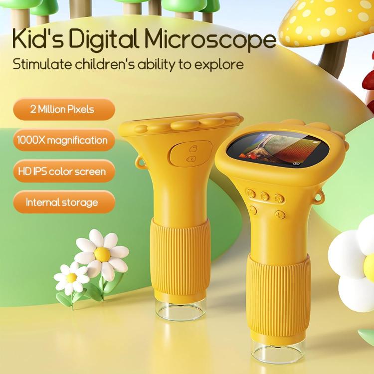 2 inch Screen Handheld Children Optical Microscope