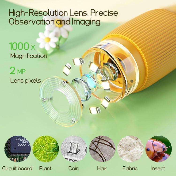 2 inch Screen Handheld Children Optical Microscope