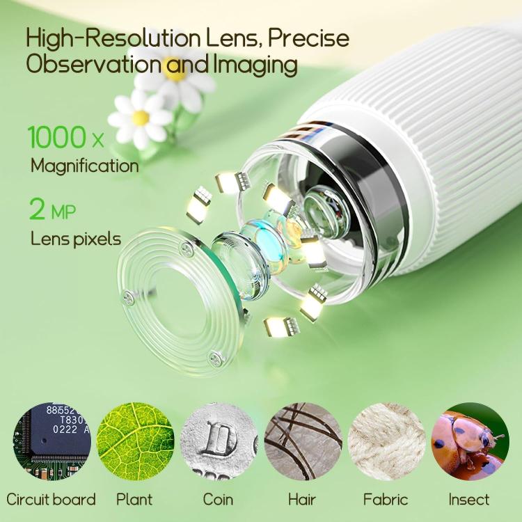 2 inch Screen Handheld Children Optical Microscope