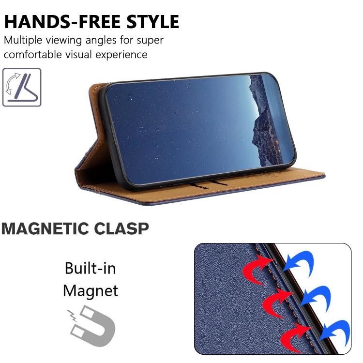 For Doogee Note 59 5G Stitching Design Scratch-Resistant Vegan Leather Phone Case