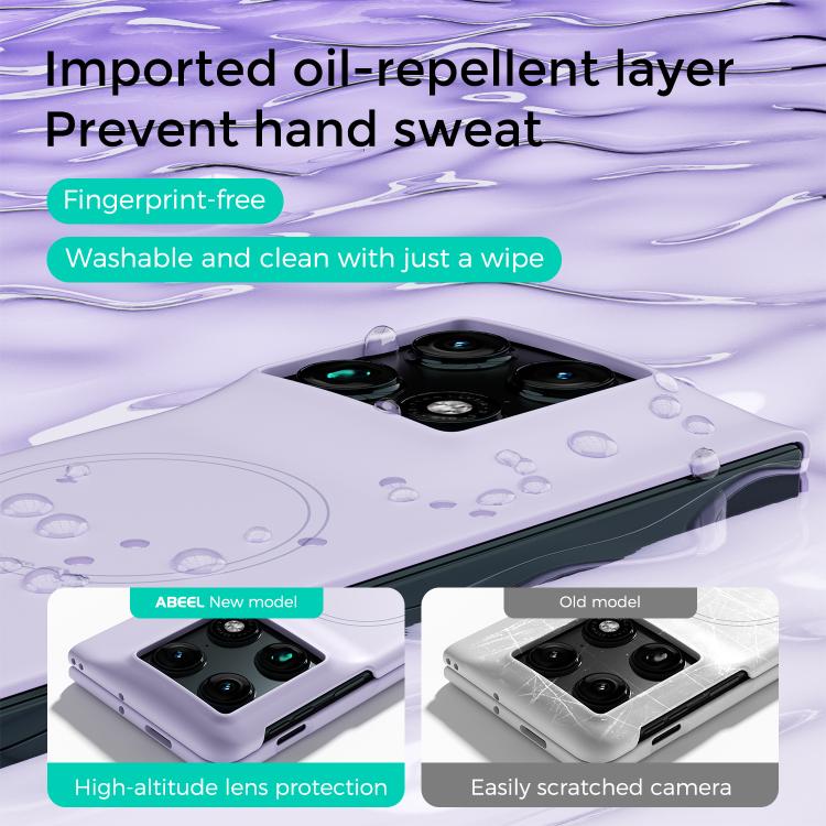For Motorola Razr Fold 5G ABEEL Skin-friendly Feel Magsafe Liquid Silicone Phone Case