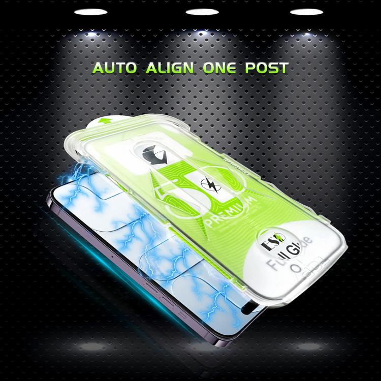 For iPhone Air 10pcs 5D Curved Easy Install Dust-proof Box HD Tempered Glass Film
