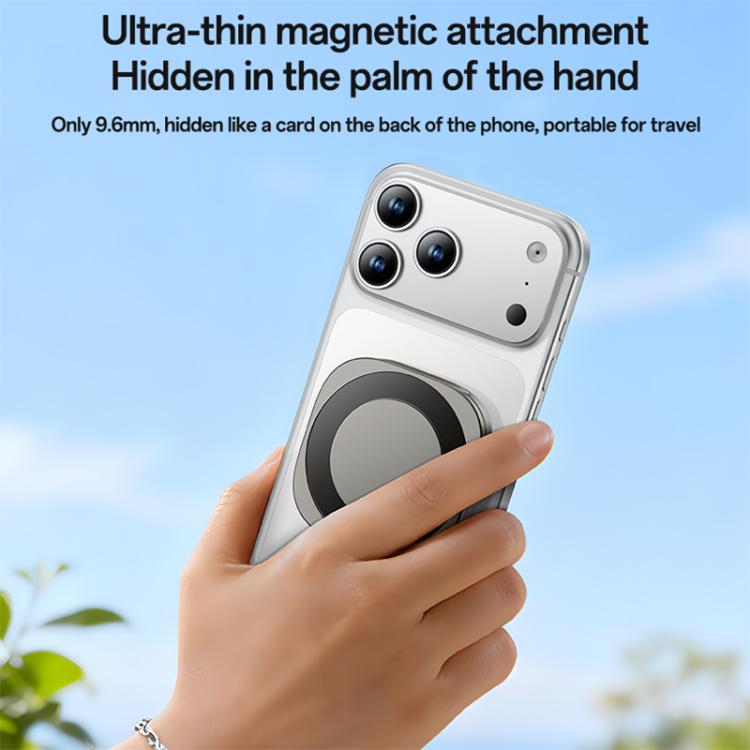 Yesido C301 Foldable Desktop 3-stage Damping Hinge Magnetic Phone Holder - Tarnish