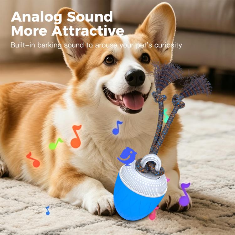 O20 Smart Automatic Pet Toy Ball Dog Training with Light & Sound & Rope