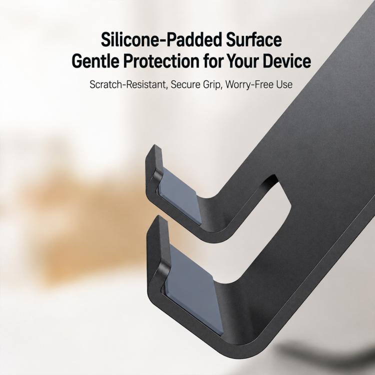 Yesido C302 360 Degree Rotation 3-Axis Foldable Desktop Tablet Phone Holder - Black