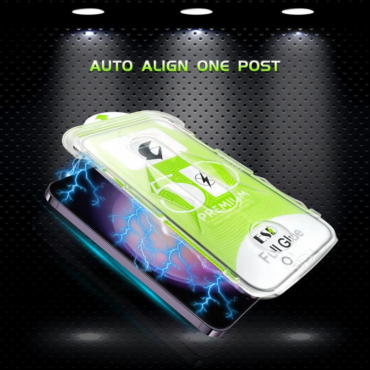For Galaxy S23 5G 10pcs 5D Curved Easy Install Dust-proof Box HD Tempered Glass Film, Support Ultrasonic Unlock