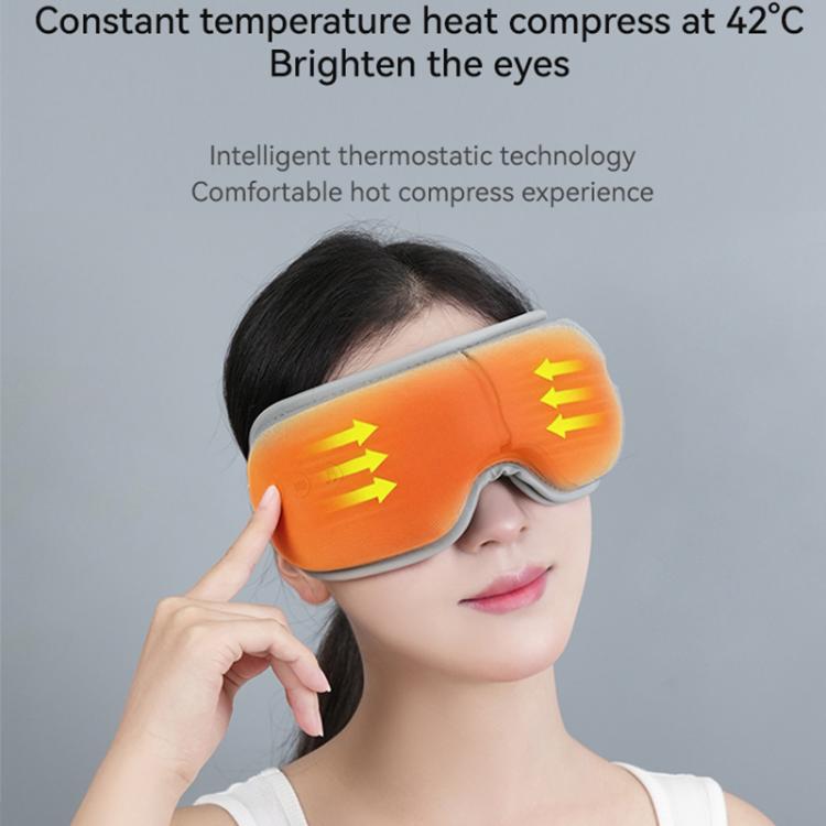 YD-790 Constant-Temperature Heat Compress Eye Massager - Grey