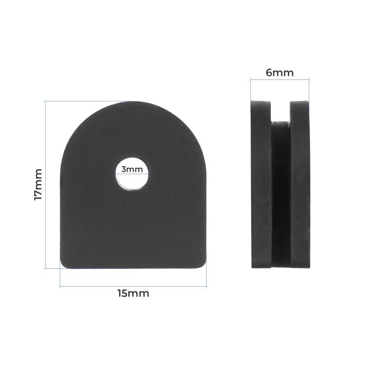 For Xiaomi Mijia M365 Electric Scooter Taillight Wire Silicone Waterproof Plug - Black