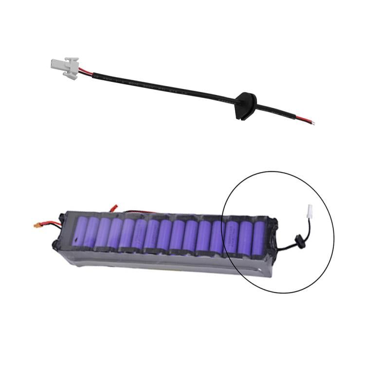 For Xiaomi Mijia M365 Electric Scooter Taillight Wire Silicone Waterproof Plug - Black
