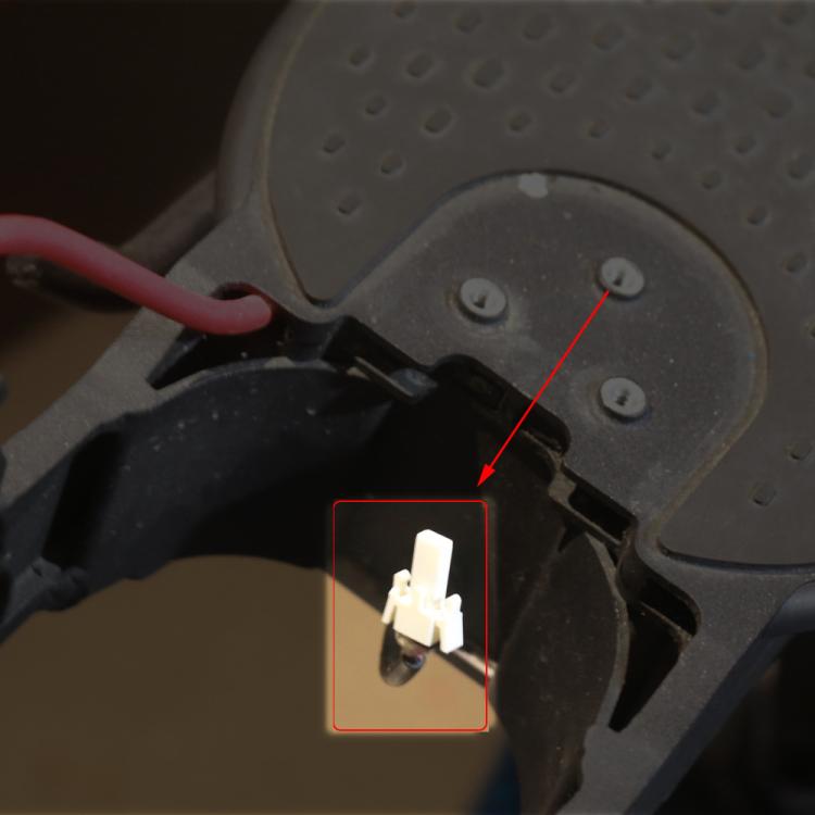 For Xiaomi Mijia M365 Electric Scooter Taillight Battery Connection Cable - Black