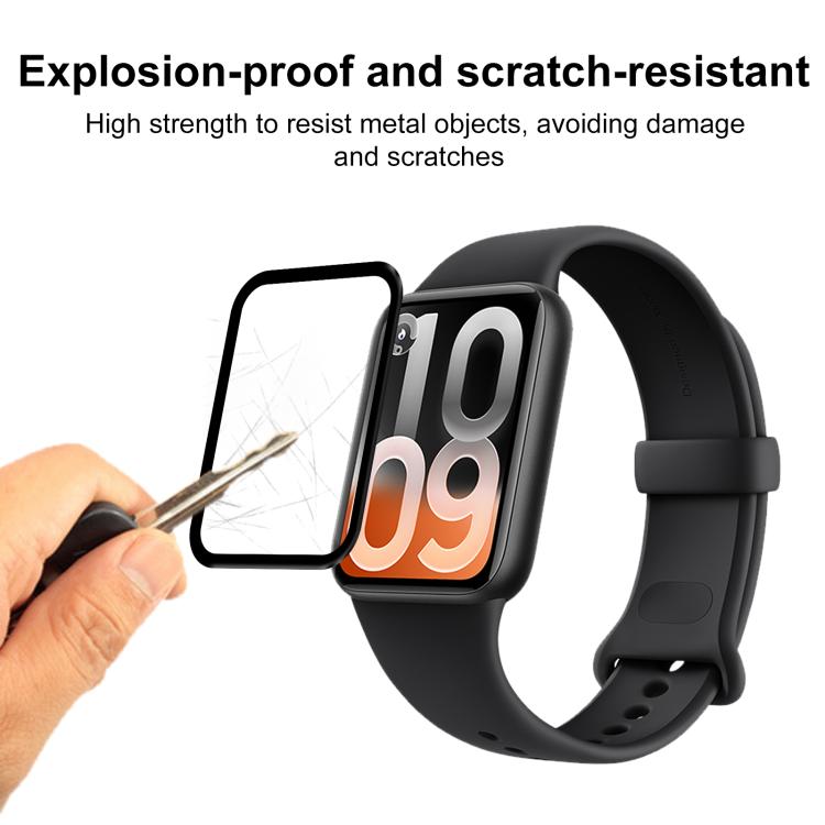 For Xiaomi Smart Band 10 Pro 2pcs xDfind Curved 3D Composite Material Soft Film Screen Protector