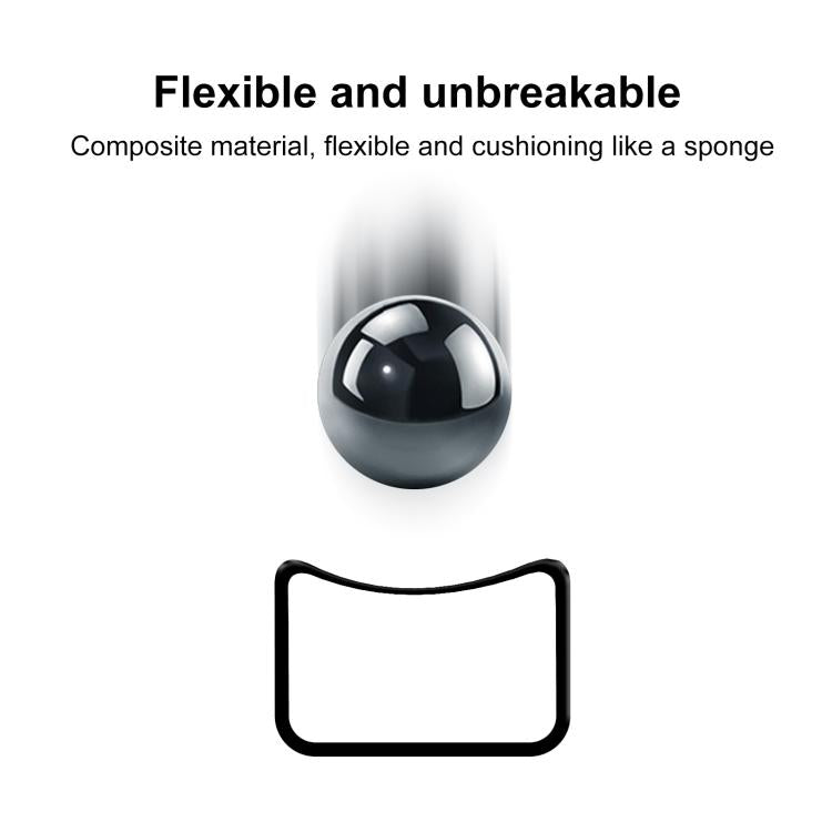 For Xiaomi Smart Band 10 Pro 2pcs xDfind Curved 3D Composite Material Soft Film Screen Protector