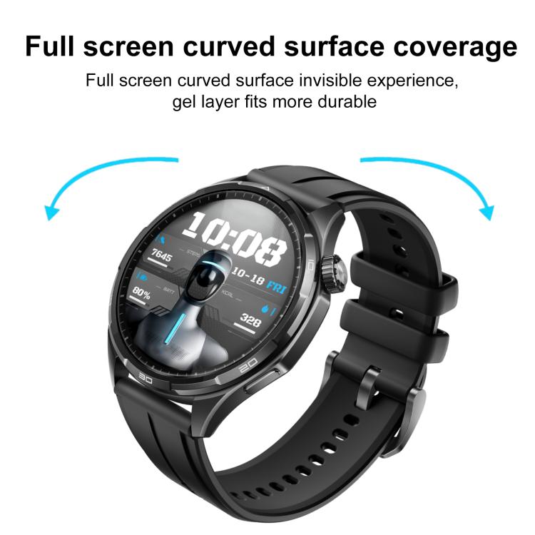For Honor Watch 6 Plus 2pcs xDfind Curved 3D Composite Material Soft Film Screen Protector