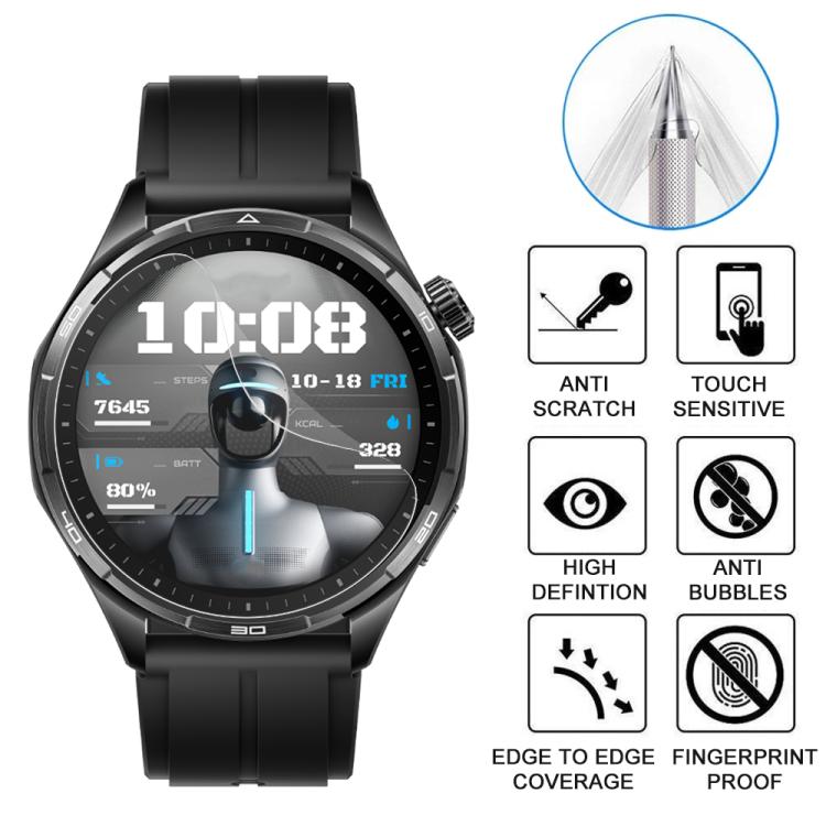 For Honor Watch 6 Plus 5pcs xDfind Soft Hydrogel Film Full Cover Front Protector