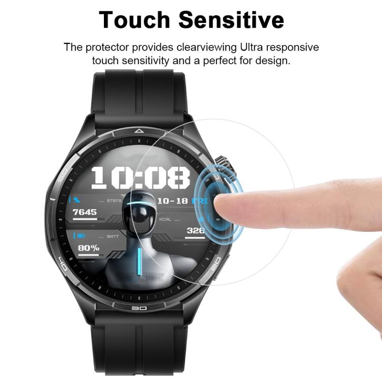 For Honor Watch 6 Plus 5pcs xDfind Soft Hydrogel Film Full Cover Front Protector