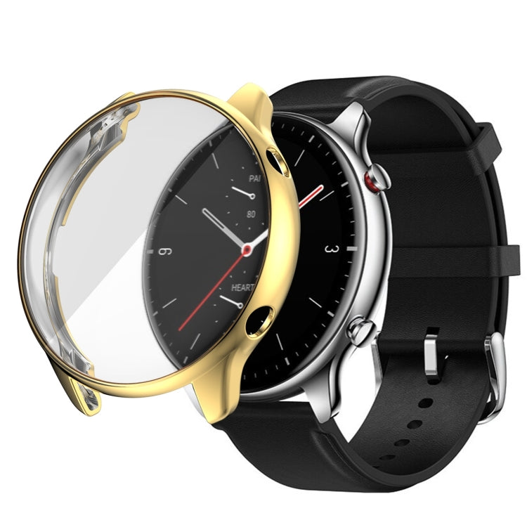 For Amazfit GTR 2 TPU Electroplating Protective Case Cover