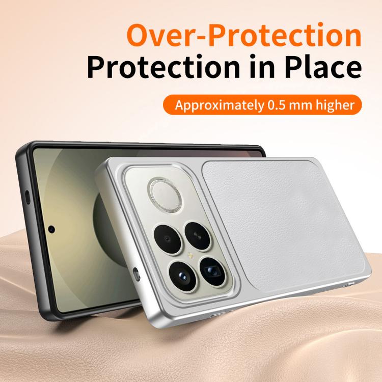 For Redmi K90 Pro Max / Poco F8 Ultra WANLONFENG Lambskin Texture PC TPU Phone Case with 2pcs Screen Films