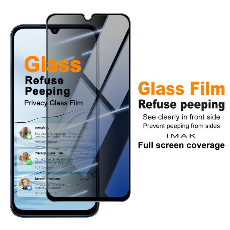 For Redmi 15C 4G Global 171mm / Poco C85 4G imak HD Full Screen Privacy Tempered Glass Protective Film