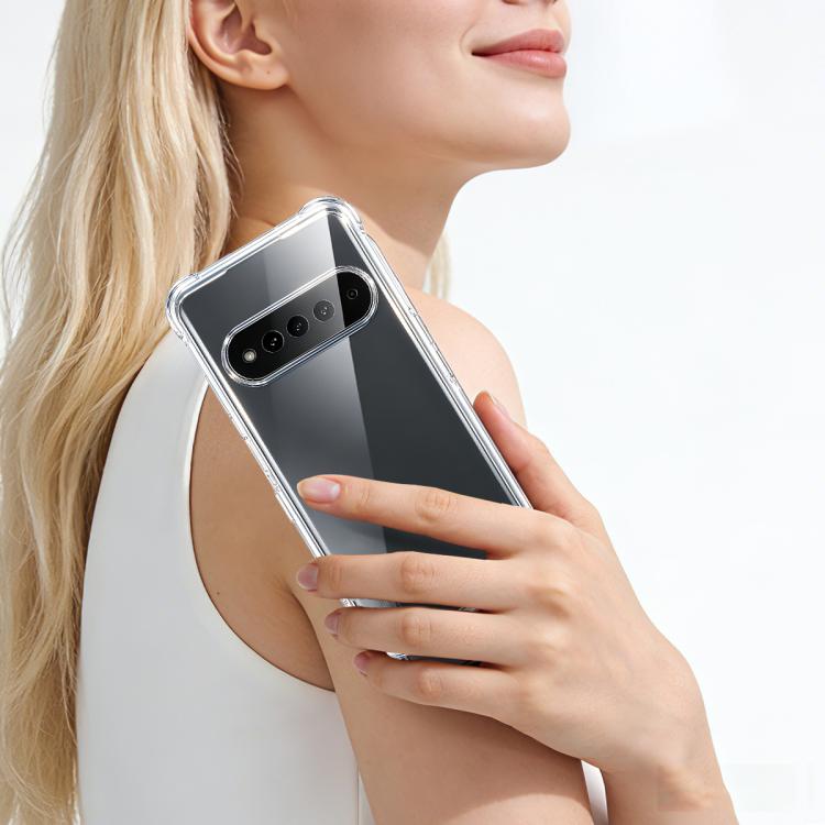 For Natural AI Phone 5G imak Shockproof Airbag TPU Phone Case - Transparent