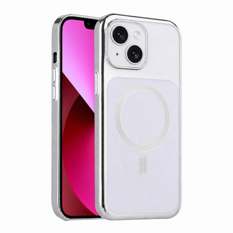 For iPhone 13 Flowing Gold Phantom Magnetic Shockproof Phone Case