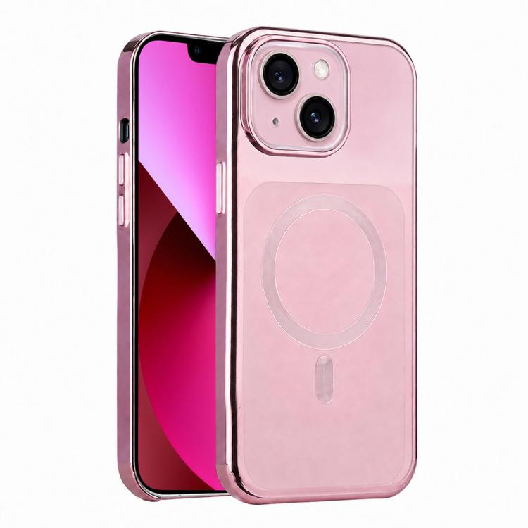 For iPhone 13 Flowing Gold Phantom Magnetic Shockproof Phone Case