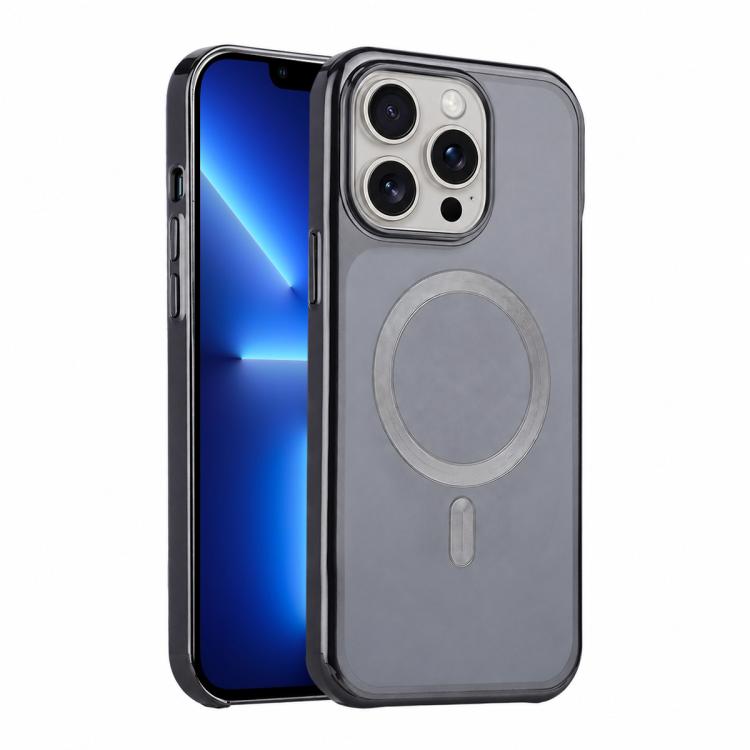 For iPhone 13 Pro Flowing Gold Phantom Magnetic Shockproof Phone Case