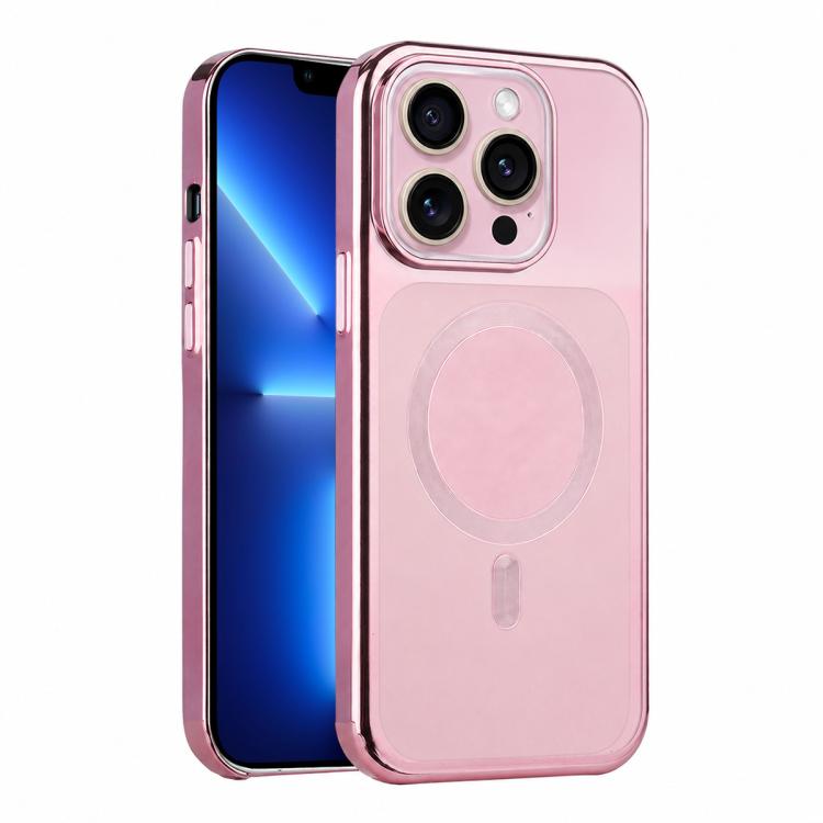 For iPhone 13 Pro Max Flowing Gold Phantom Magnetic Shockproof Phone Case