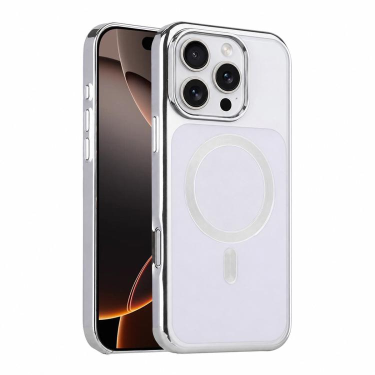 For iPhone 16 Pro Max Flowing Gold Phantom Magnetic Shockproof Phone Case