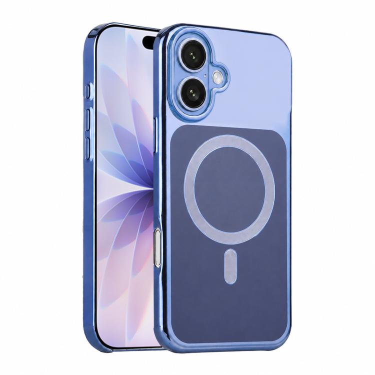 For iPhone 17 Flowing Gold Phantom Magnetic Shockproof Phone Case