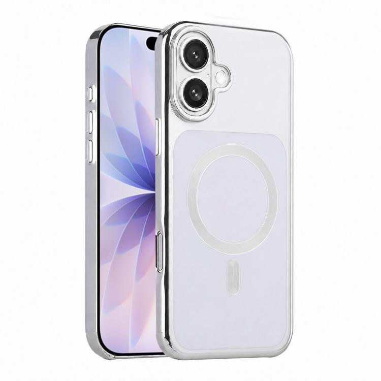 For iPhone 17 Flowing Gold Phantom Magnetic Shockproof Phone Case