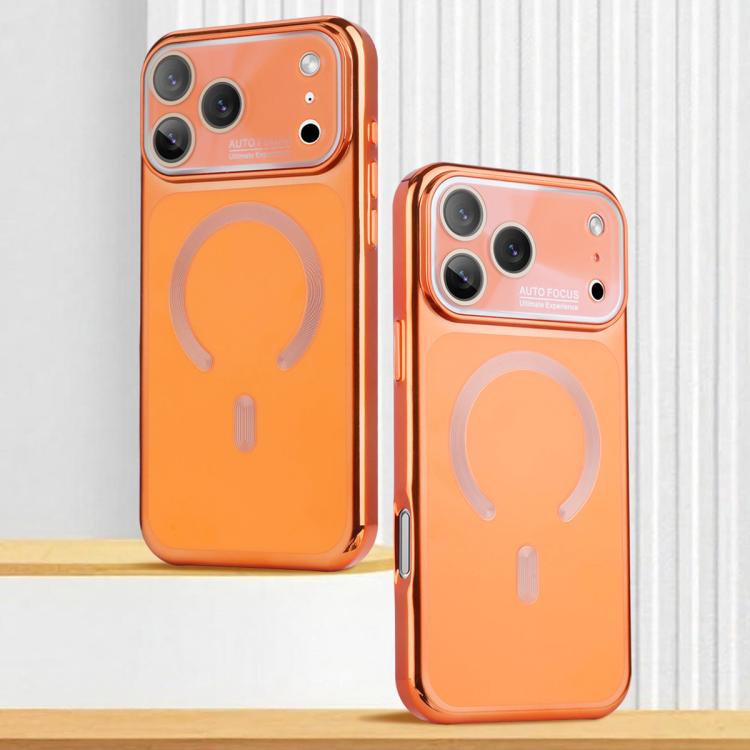 For iPhone 16 Pro Flowing Gold Phantom Magnetic Shockproof Phone Case