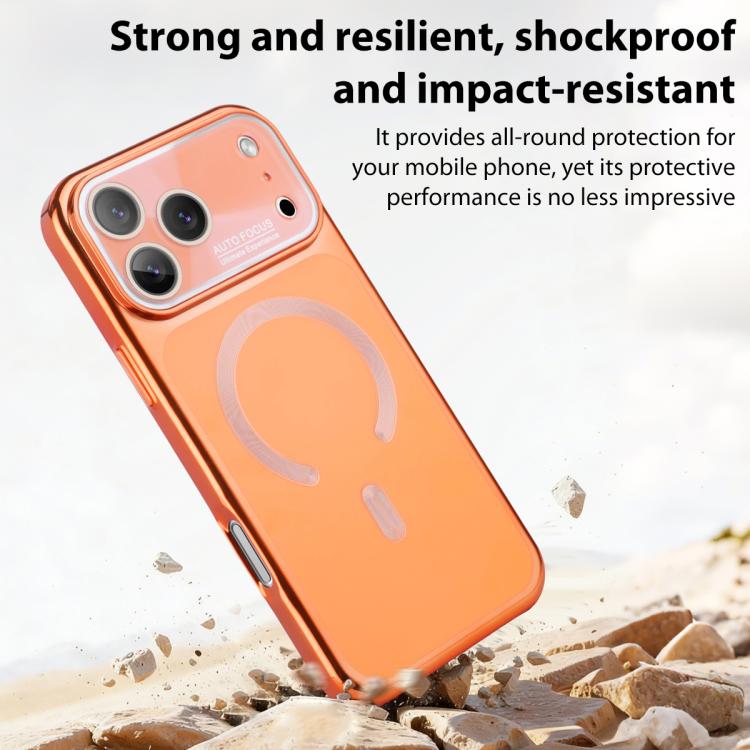 For iPhone 16 Pro Flowing Gold Phantom Magnetic Shockproof Phone Case