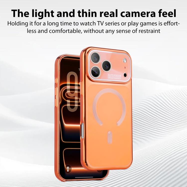 For iPhone 16 Pro Flowing Gold Phantom Magnetic Shockproof Phone Case