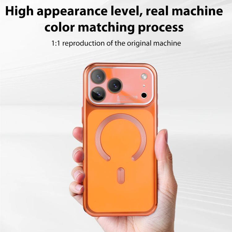 For iPhone 16 Pro Flowing Gold Phantom Magnetic Shockproof Phone Case