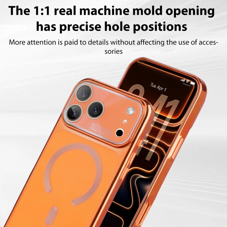 For iPhone 13 Pro Flowing Gold Phantom Magnetic Shockproof Phone Case