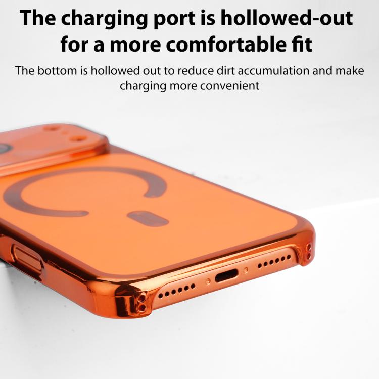 For iPhone 16 Pro Flowing Gold Phantom Magnetic Shockproof Phone Case