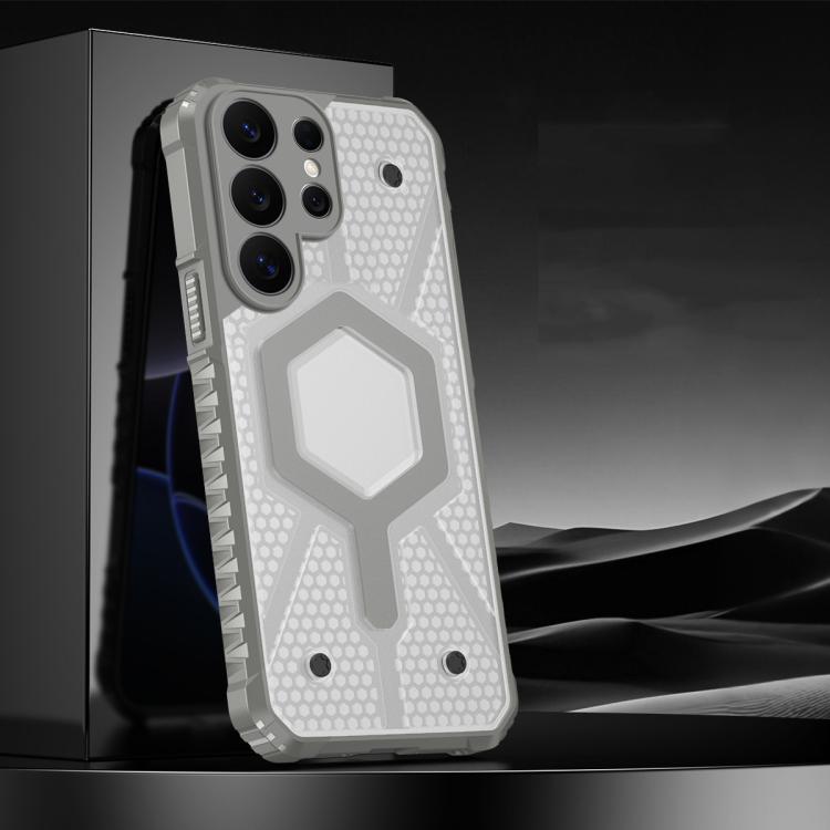 For Galaxy S24 FE 5G Overcome Gen 4th UAD Series PC TPU Magnetic Phone Case