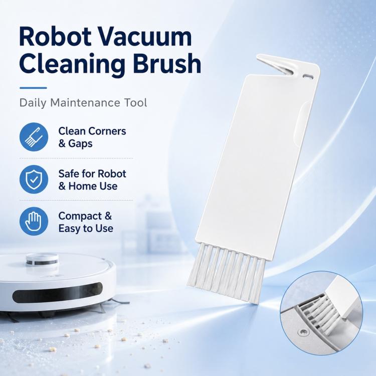 Robot Vacuum Cleaner Universal Cleaning Tool, Specification:White Cleaning Brush