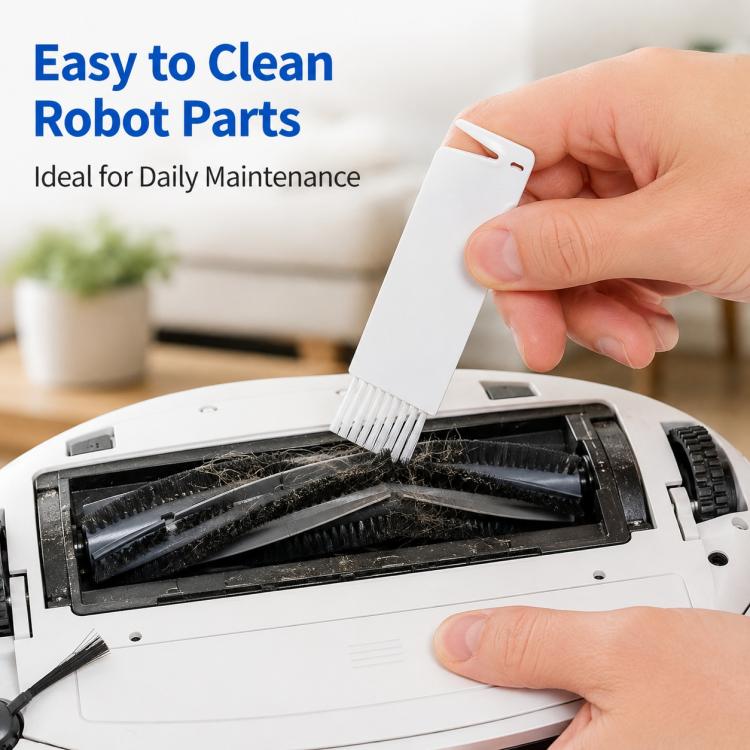 Robot Vacuum Cleaner Universal Cleaning Tool, Specification:White Cleaning Brush