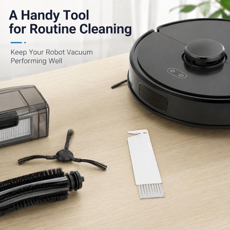 Robot Vacuum Cleaner Universal Cleaning Tool, Specification:White Cleaning Brush