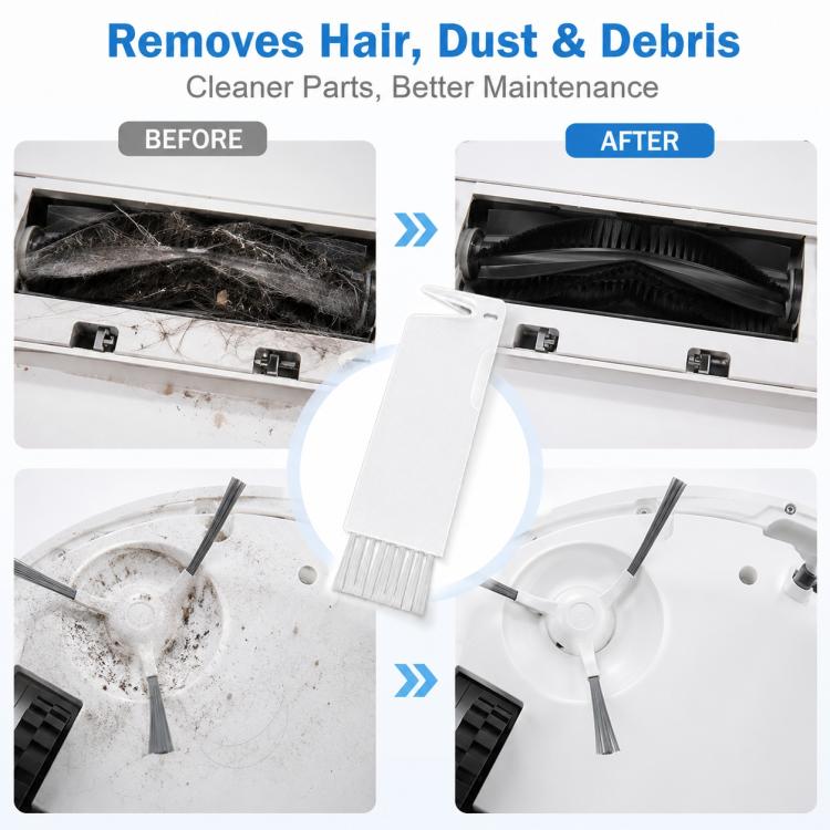 Robot Vacuum Cleaner Universal Cleaning Tool, Specification:White Cleaning Brush