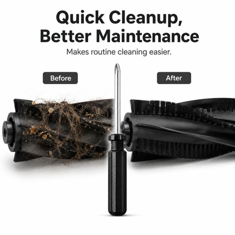 Robot Vacuum Cleaner Universal Cleaning Tool, Specification:Black Phillips Screwdriver