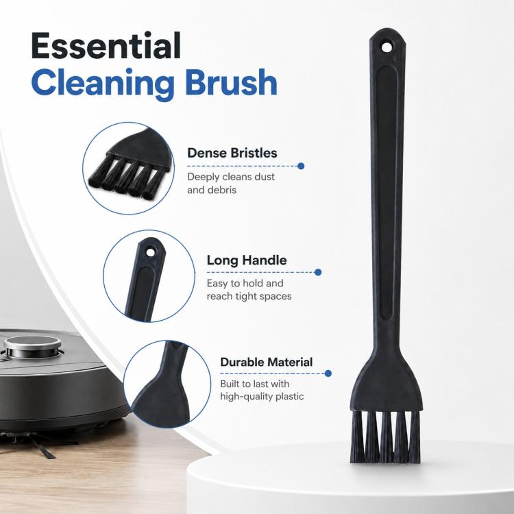 Robot Vacuum Cleaner Universal Cleaning Tool, Specification:Black Brush