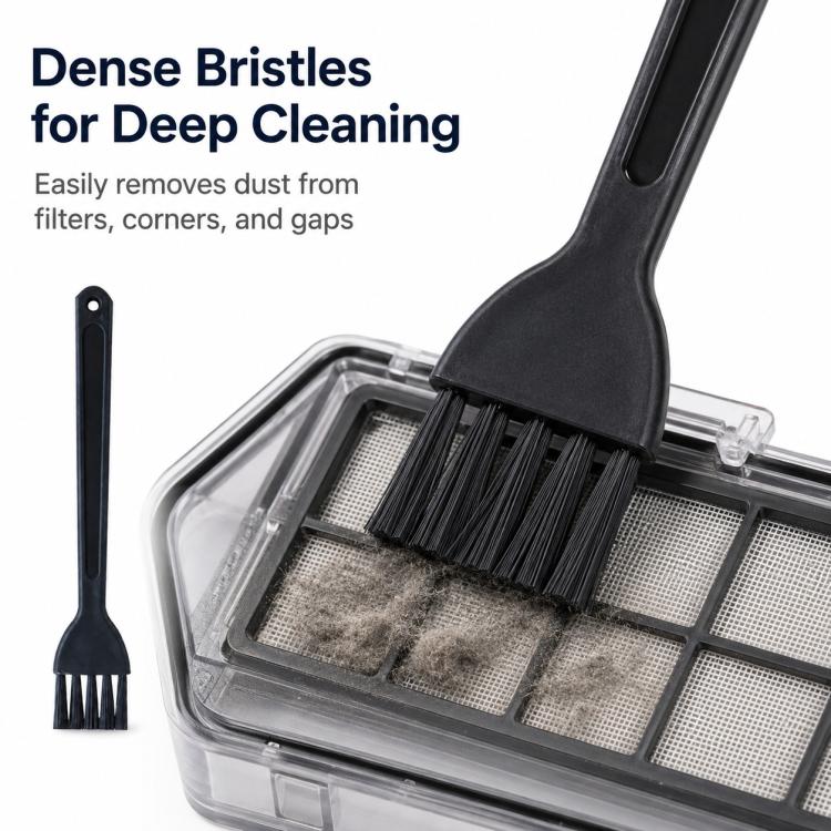 Robot Vacuum Cleaner Universal Cleaning Tool, Specification:Black Brush